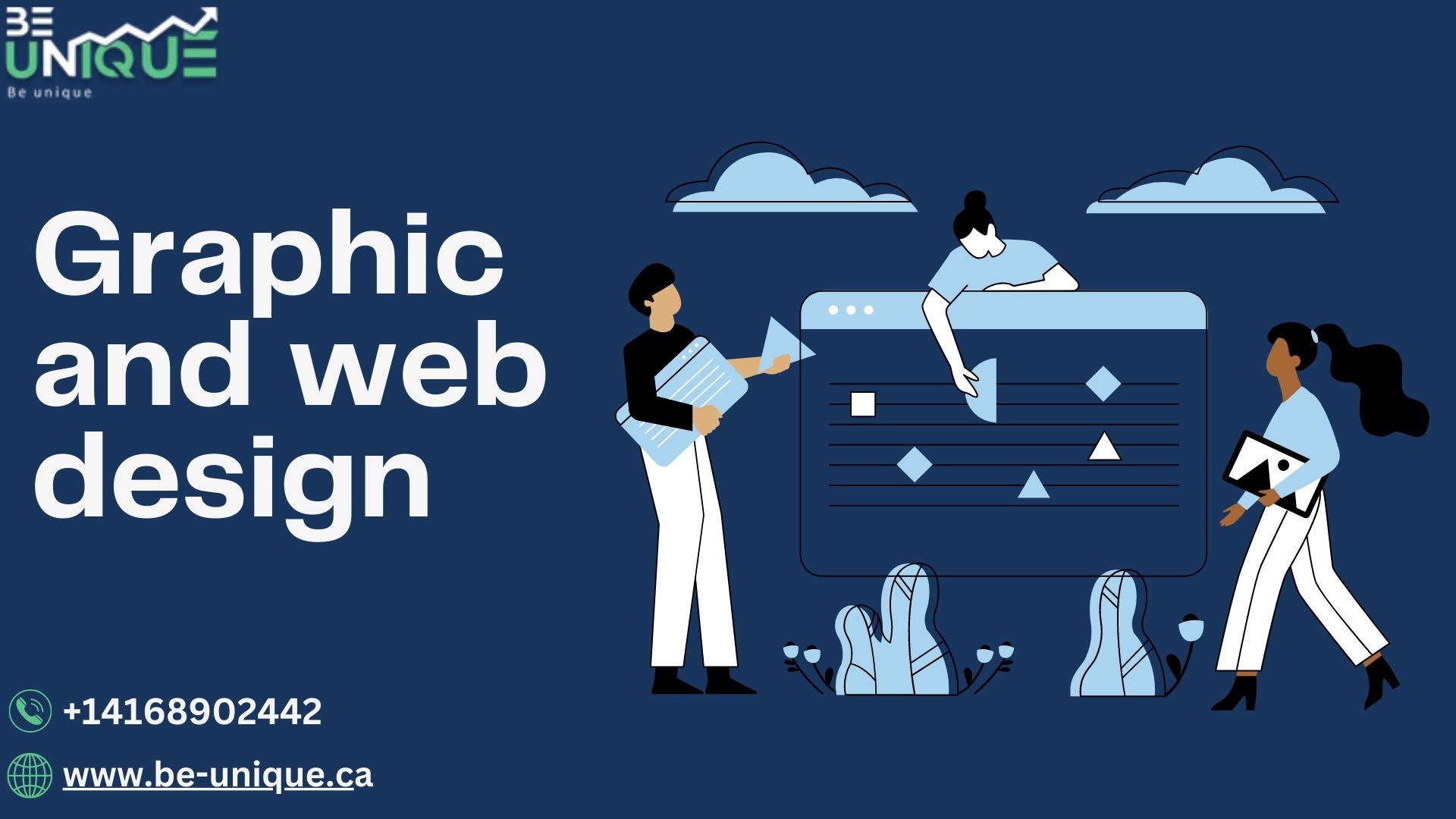 Graphic and web design-be Unique