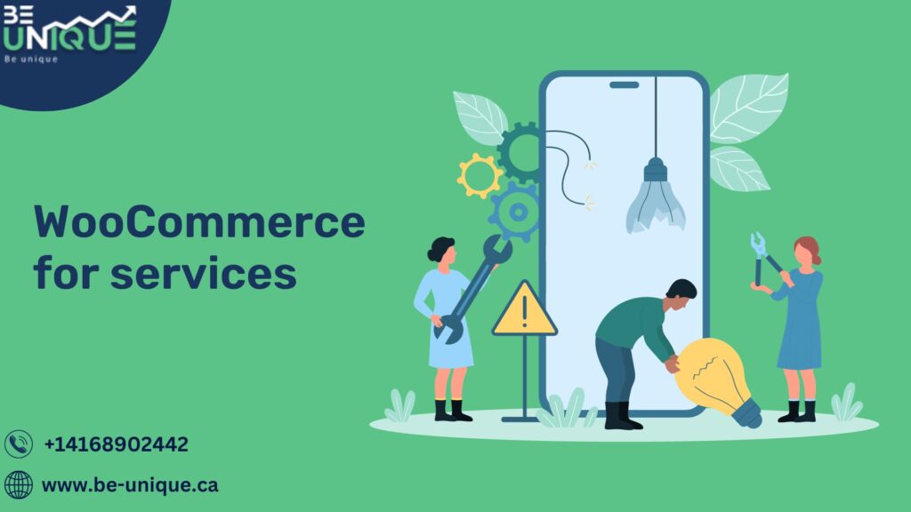 WooCommerce for services-be unique